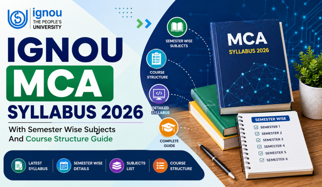 mca syllabus 2026 ignou