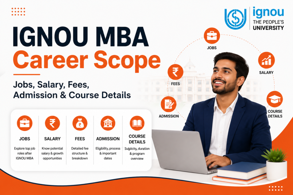 IGNOU MBA Career Scope: Jobs, Salary, Fees, Admission & Course Details