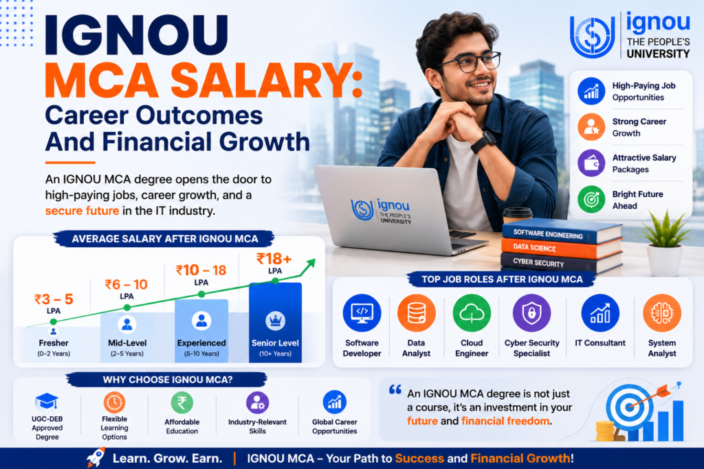 IGNOU MCA Salary: Career Outcomes And Financial Growth