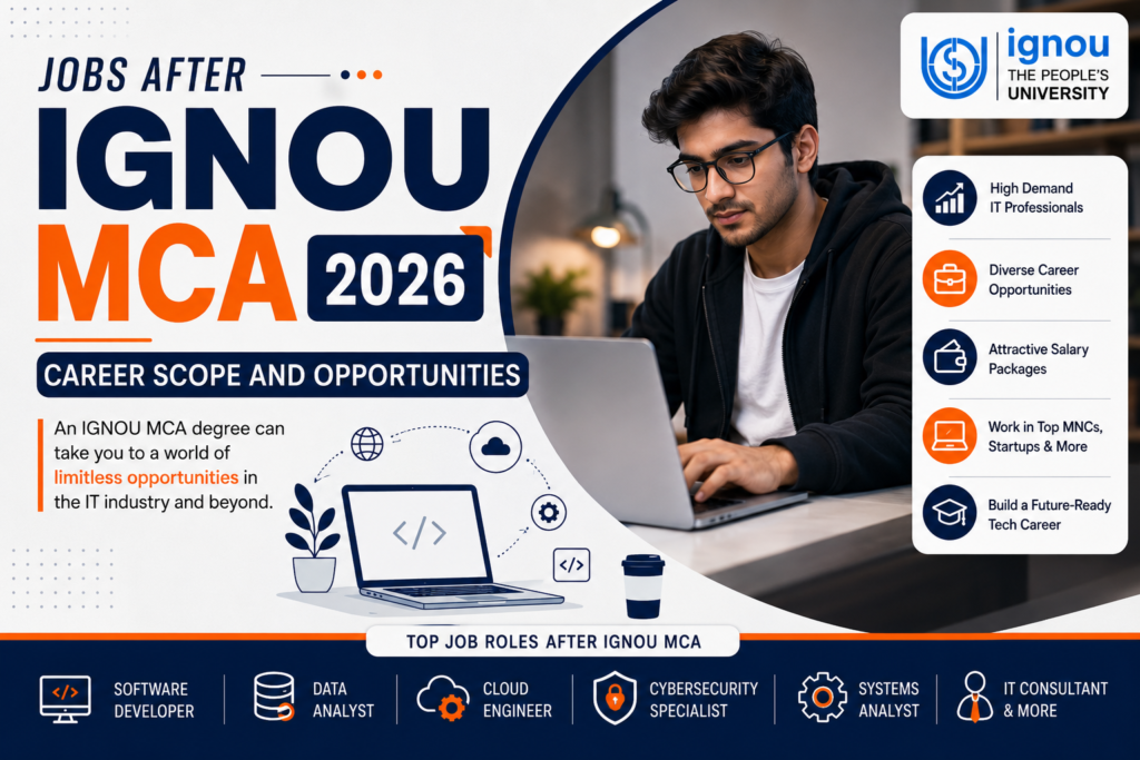 Jobs After IGNOU MCA: Career Scope and Opportunities