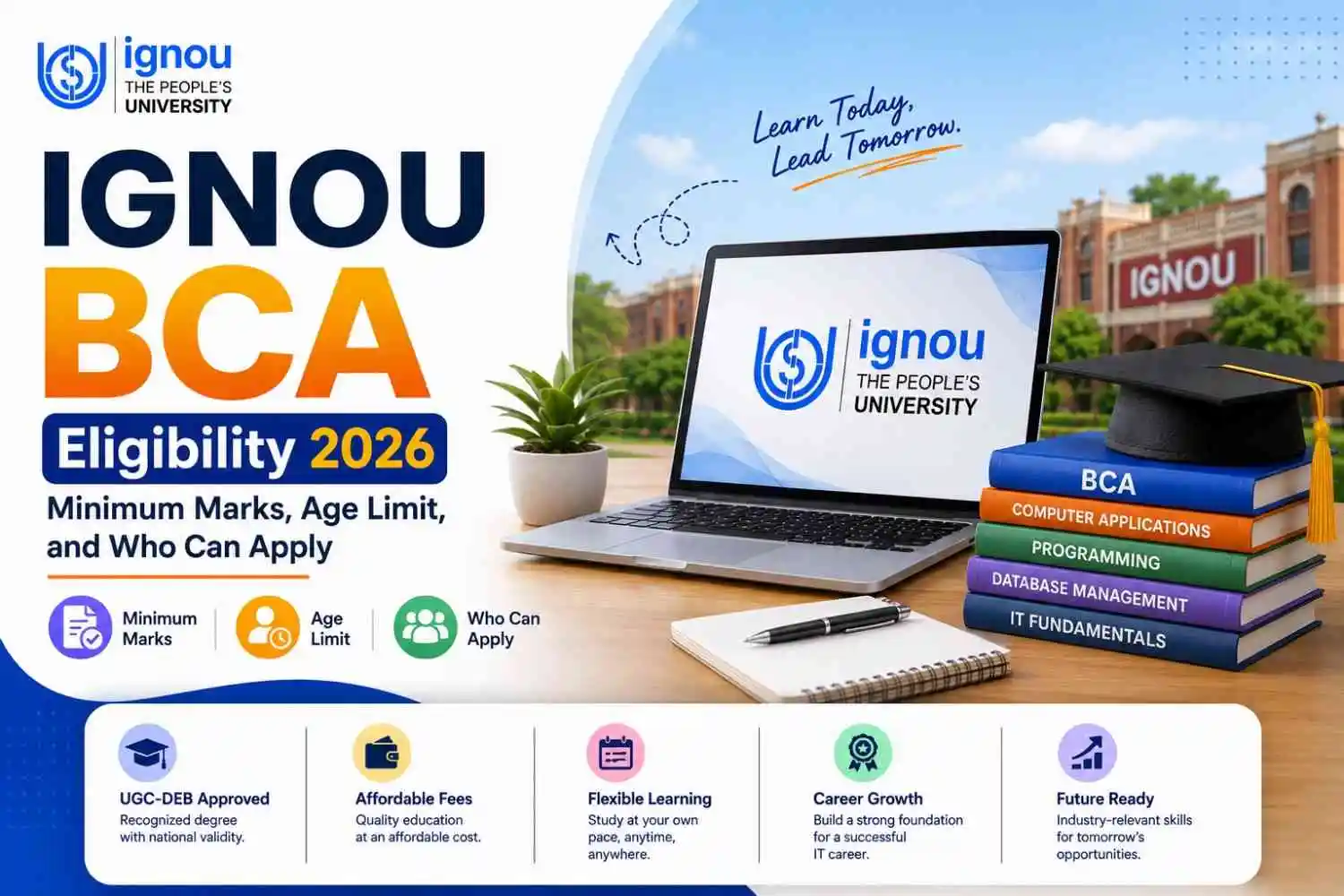 IGNOU BCA Eligibility criteria