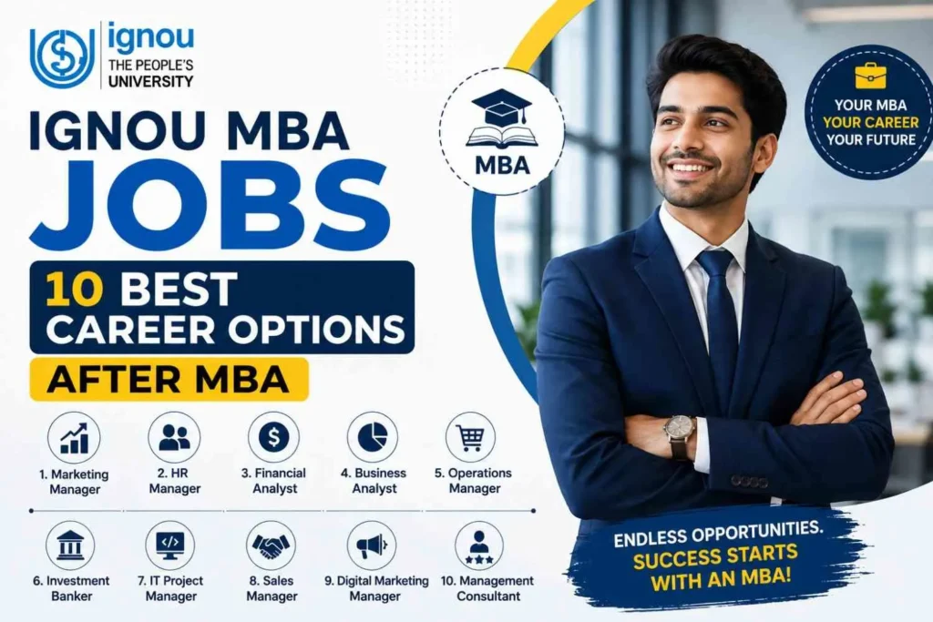 IGNOU MBA Jobs