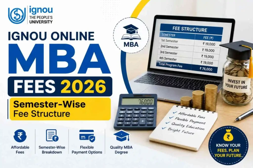 IGNOU Online MBA Fees
