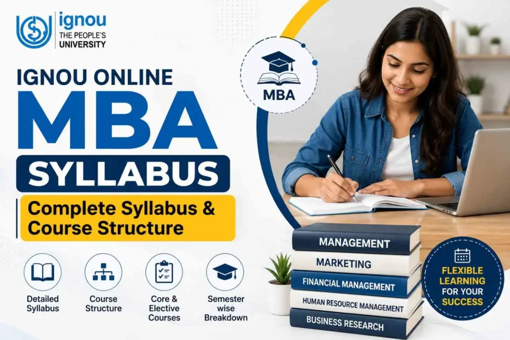 IGNOU Online MBA Syllabus