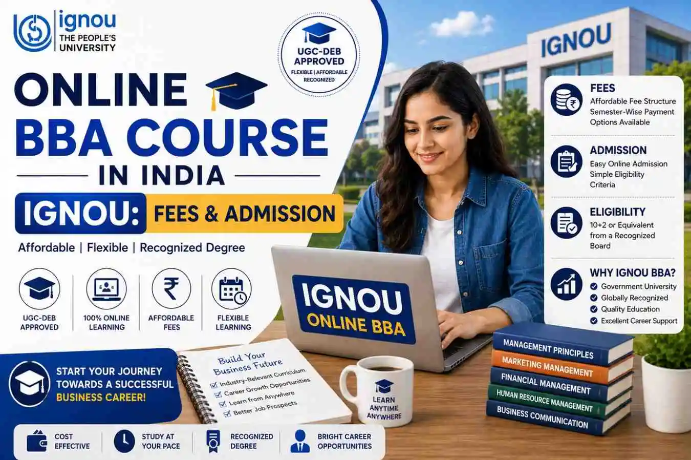 Online BBA Course in India IGNOU