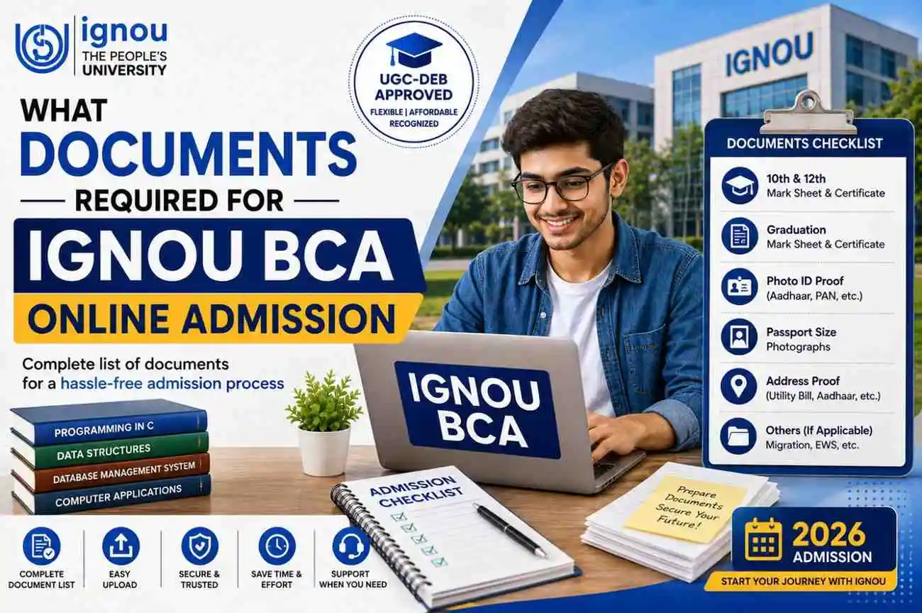 What Documents Required for IGNOU BCA Online Admission