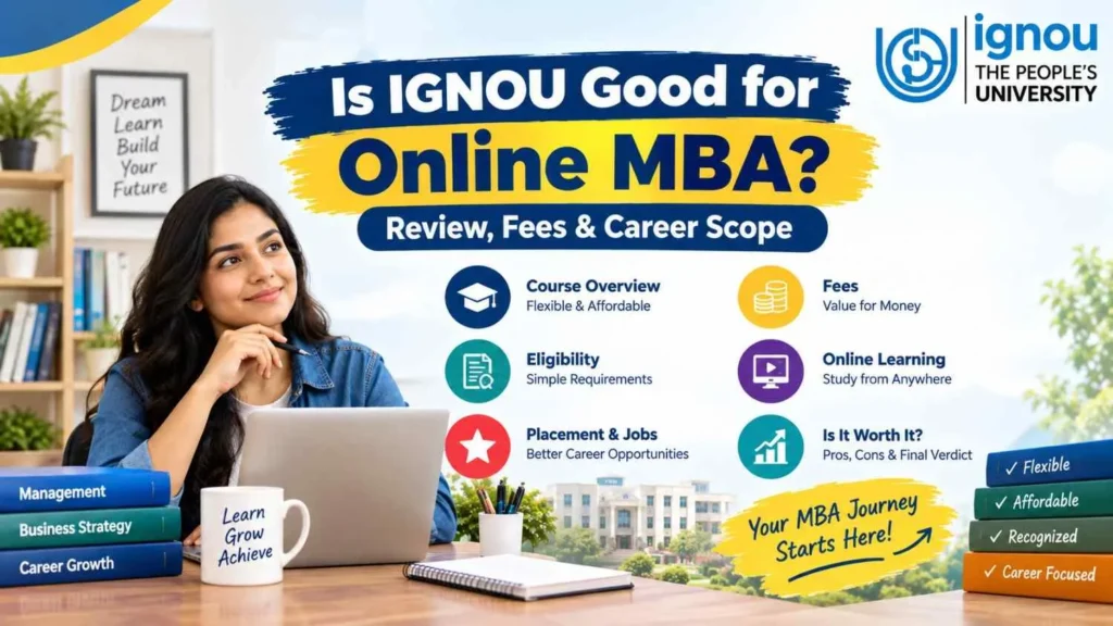 Is IGNOU Good for Online MBA